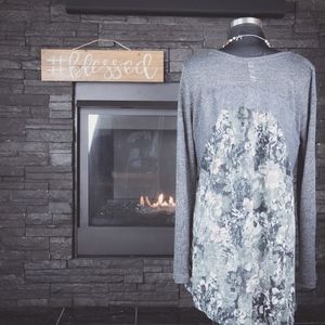 Floral Long Sleeve Tunic
